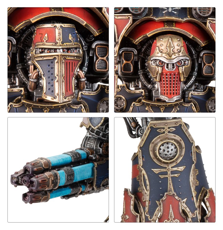 Legions Imperialis -  Warmaster Heavy Battle Titan with Plasma Destructors
