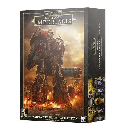 Legions Imperialis -  Warmaster Heavy Battle Titan with Plasma Destructors