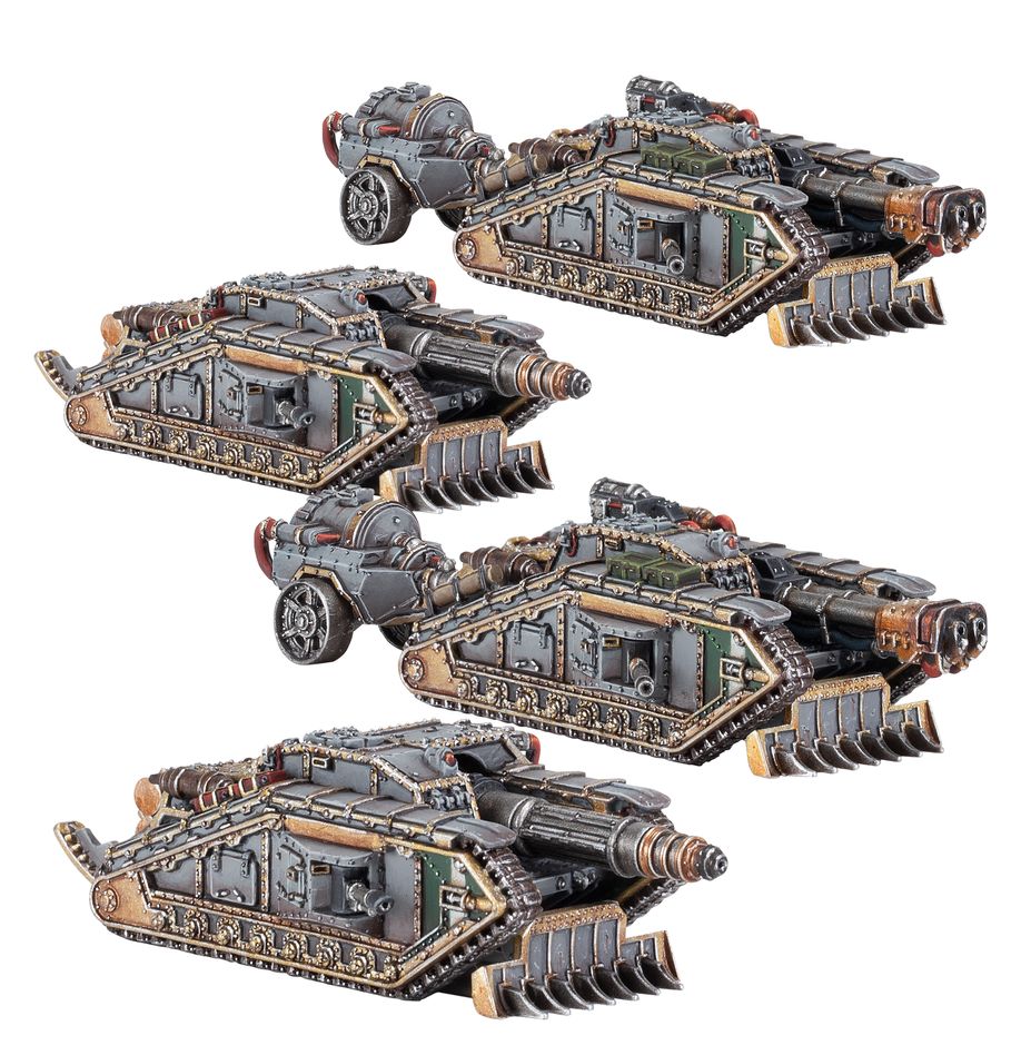 Legions Imperialis - Malcador Infernus and Valdor Tank Destroyers