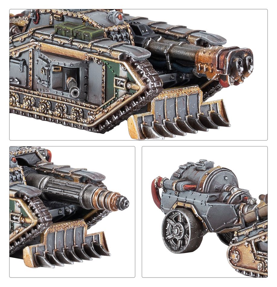 Legions Imperialis - Malcador Infernus and Valdor Tank Destroyers