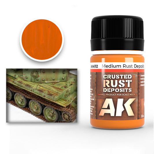 AK Weathering Paints - Medium Rust