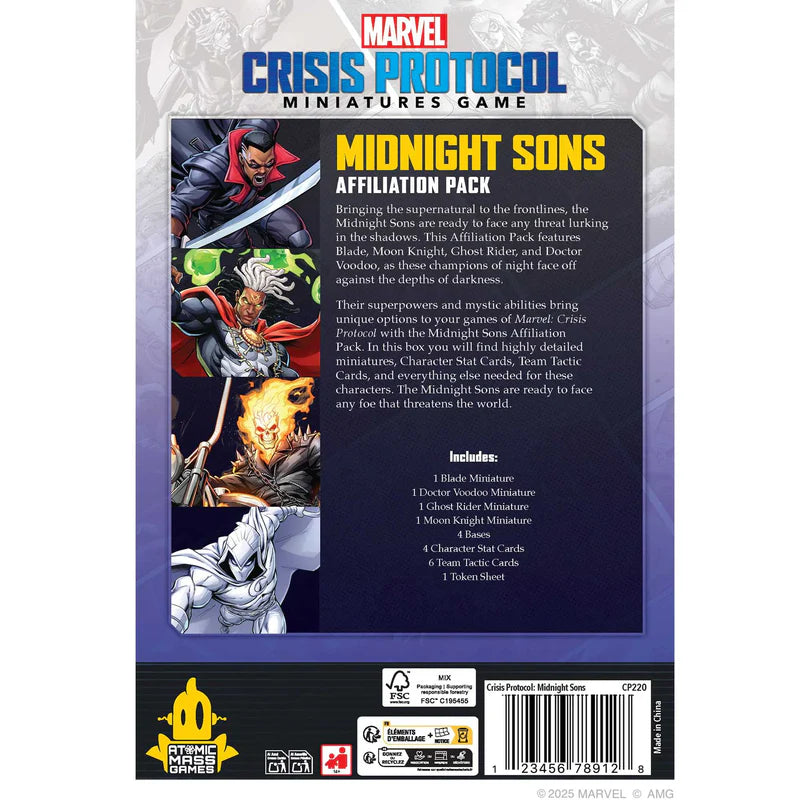 Marvel Crisis Protocol - Midnight Sons