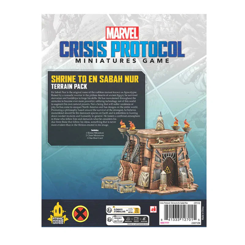 Marvel Crisis Protocol - Shrine to En Sabah Nur Terrain Pack