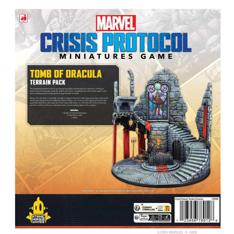 Marvel Crisis Protocol - Tomb Of Dracula Terrain Pack