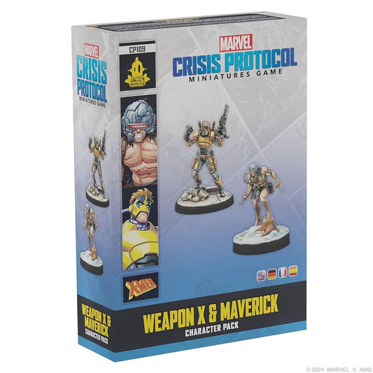 Marvel Crisis Protocol -  Weapon X And Maverick