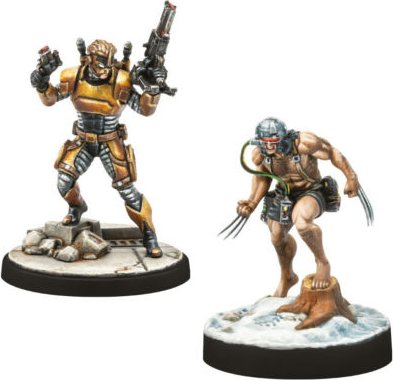 Marvel Crisis Protocol -  Weapon X And Maverick