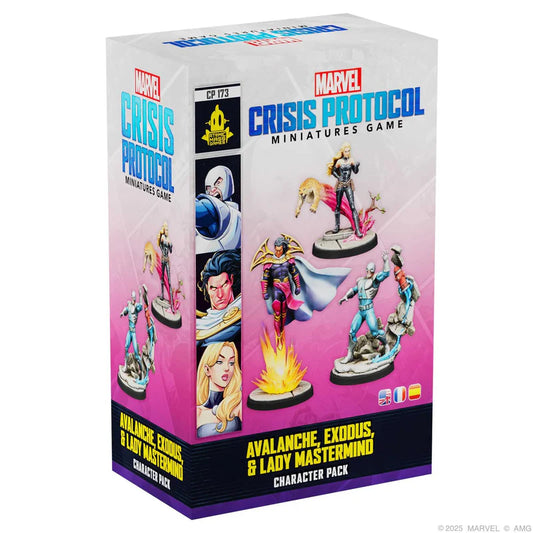 Marvel Crisis Protocol -  Avalanche, Exodus And Lady Mastermind