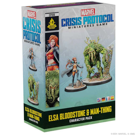Marvel Crisis Protocol -  Elsa Bloodstone And Man Thing