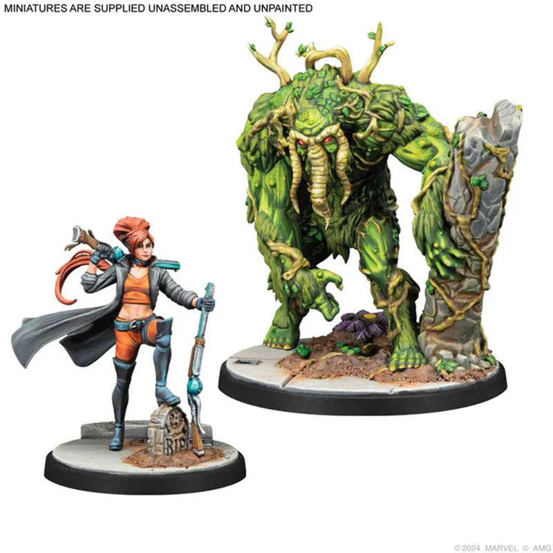 Marvel Crisis Protocol -  Elsa Bloodstone And Man Thing