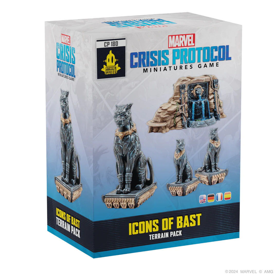 Marvel Crisis Protocol - Icons Of Bast Terrain Pack