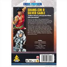 Marvel Crisis Protocol -  Shang Chi And Silver Sable