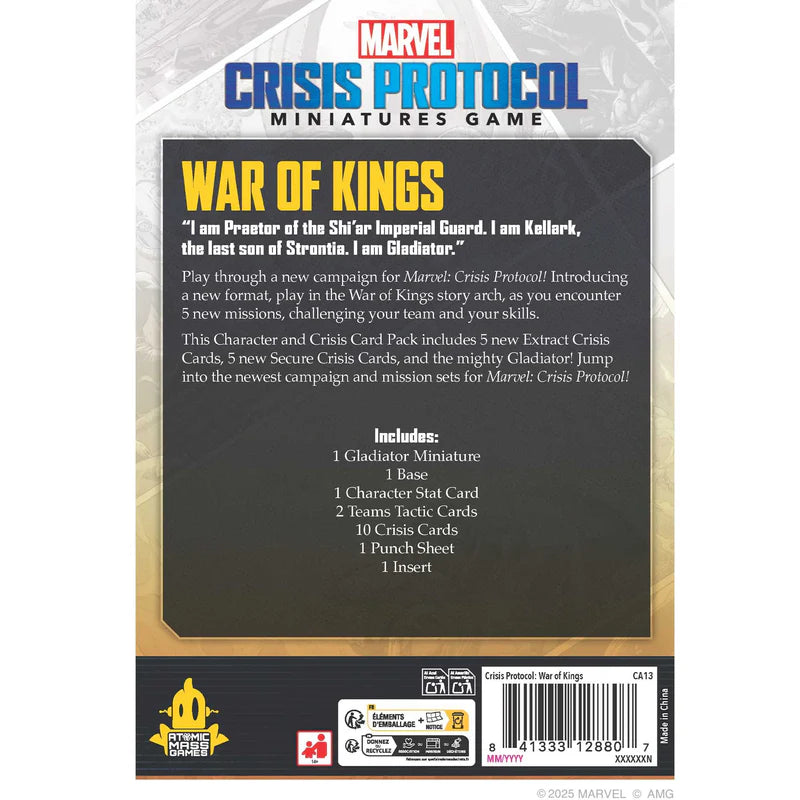 Marvel Crisis Protocol -  War Of Kings