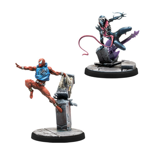 Marvel Crisis Protocol -  Gwenom And Scarlet Spider