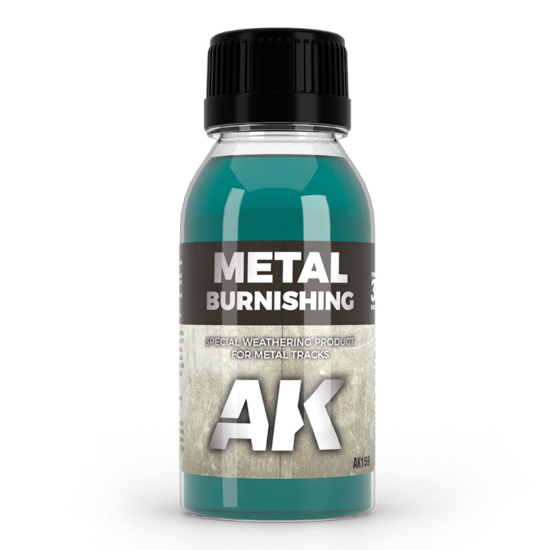AK Weathering Paints - Metal Burnishing 100ml