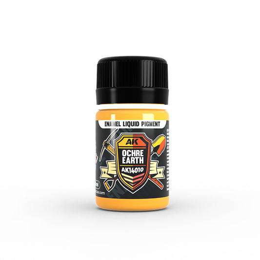 AK Weathering Paints - Ochre Earth Liquid Pigment
