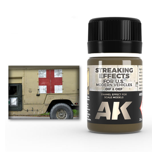 AK Weathering Paints - OIF & OEF For US Vehicles
