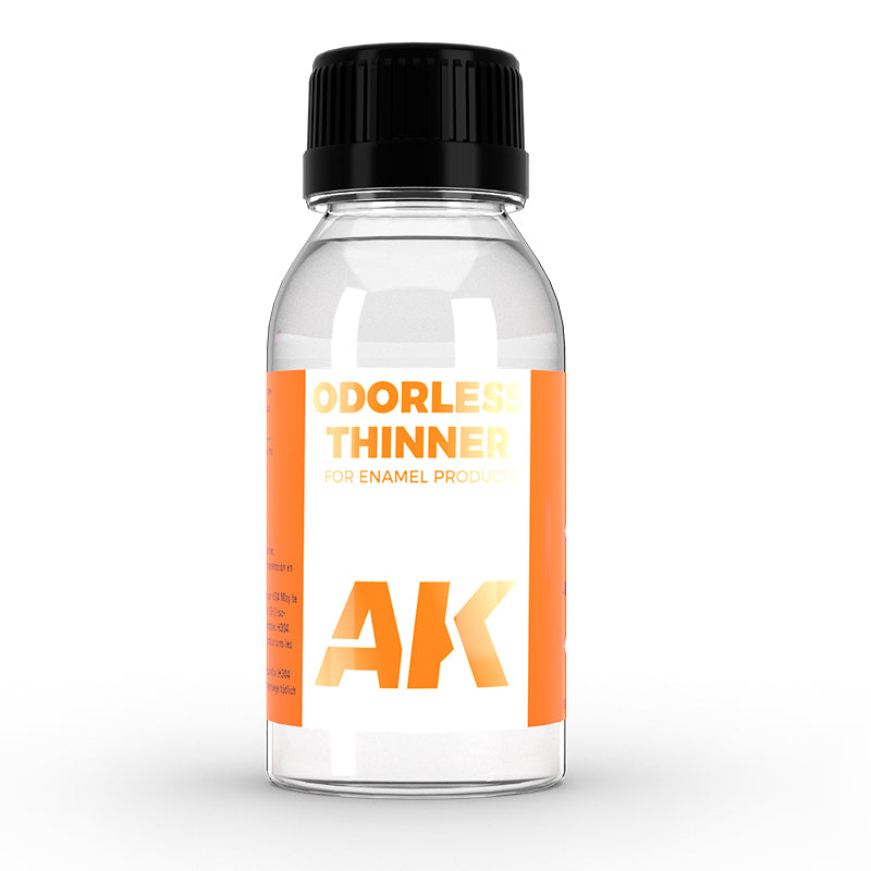 AK Weathering Paints - Odorless Thinner 100ml