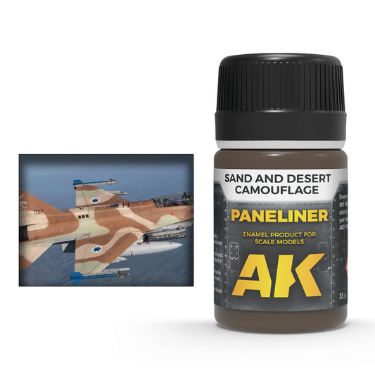 AK Weathering Paints - Sand & Desert Camouflage