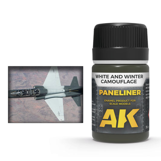 AK Weathering Paints - White & Winter Camouflage