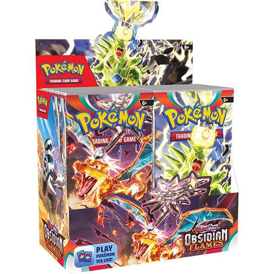 Pokémon TCG: Scarlet & Violet 3 Obsidian Flames - Full Booster Box
