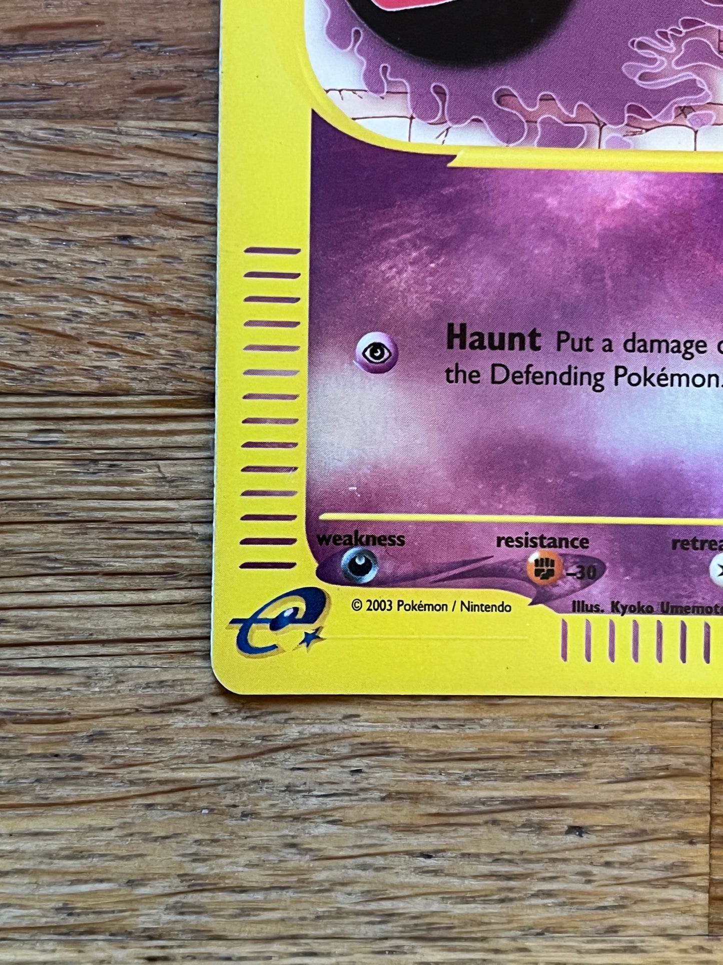 Gastly Reverse Holo 57/144 Sky Ridge NM Single Pokémon Card