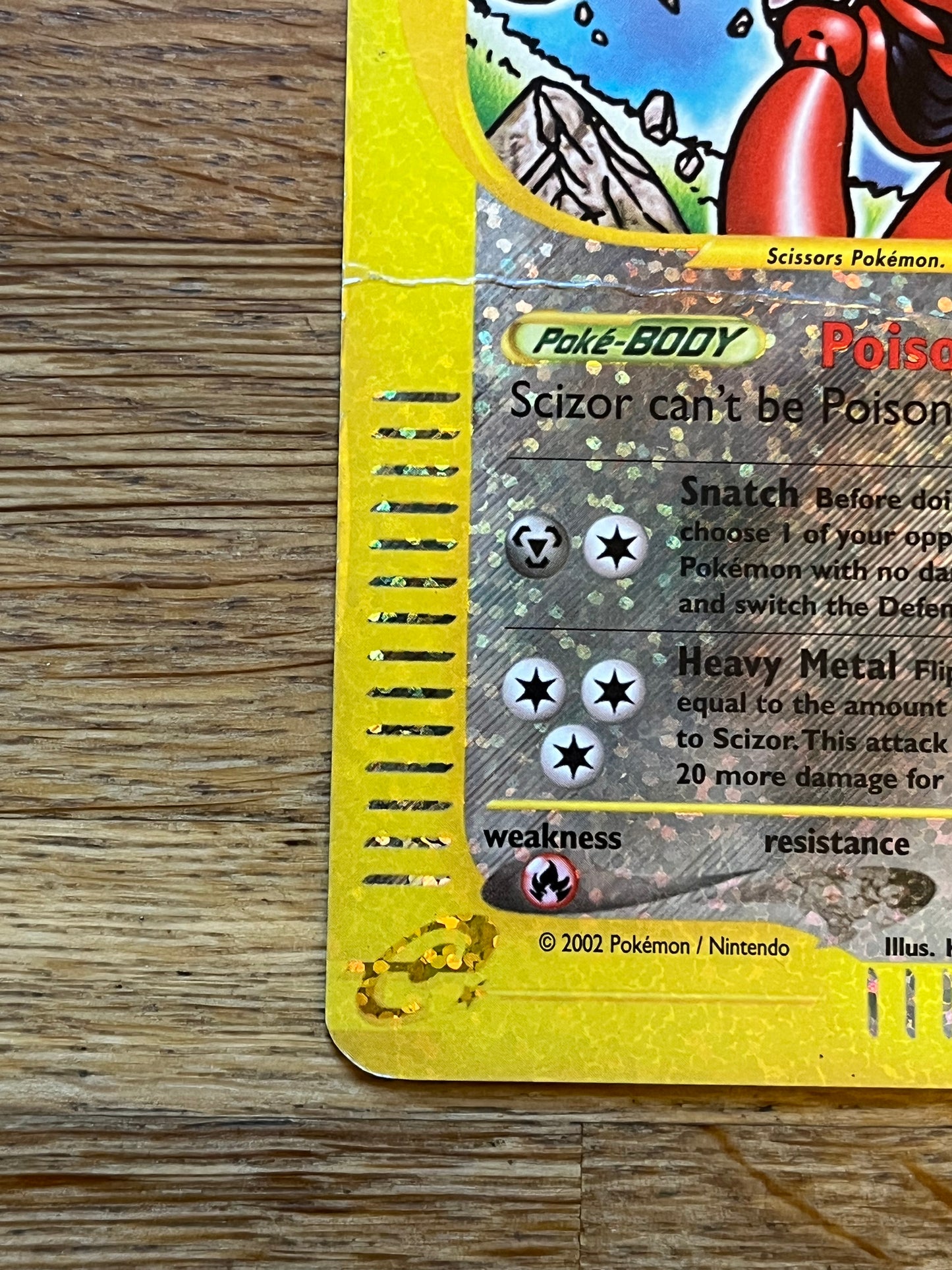 Scizor 7/12 Expedition Box Topper Promo HP Single Pokémon Card *Check Photos*