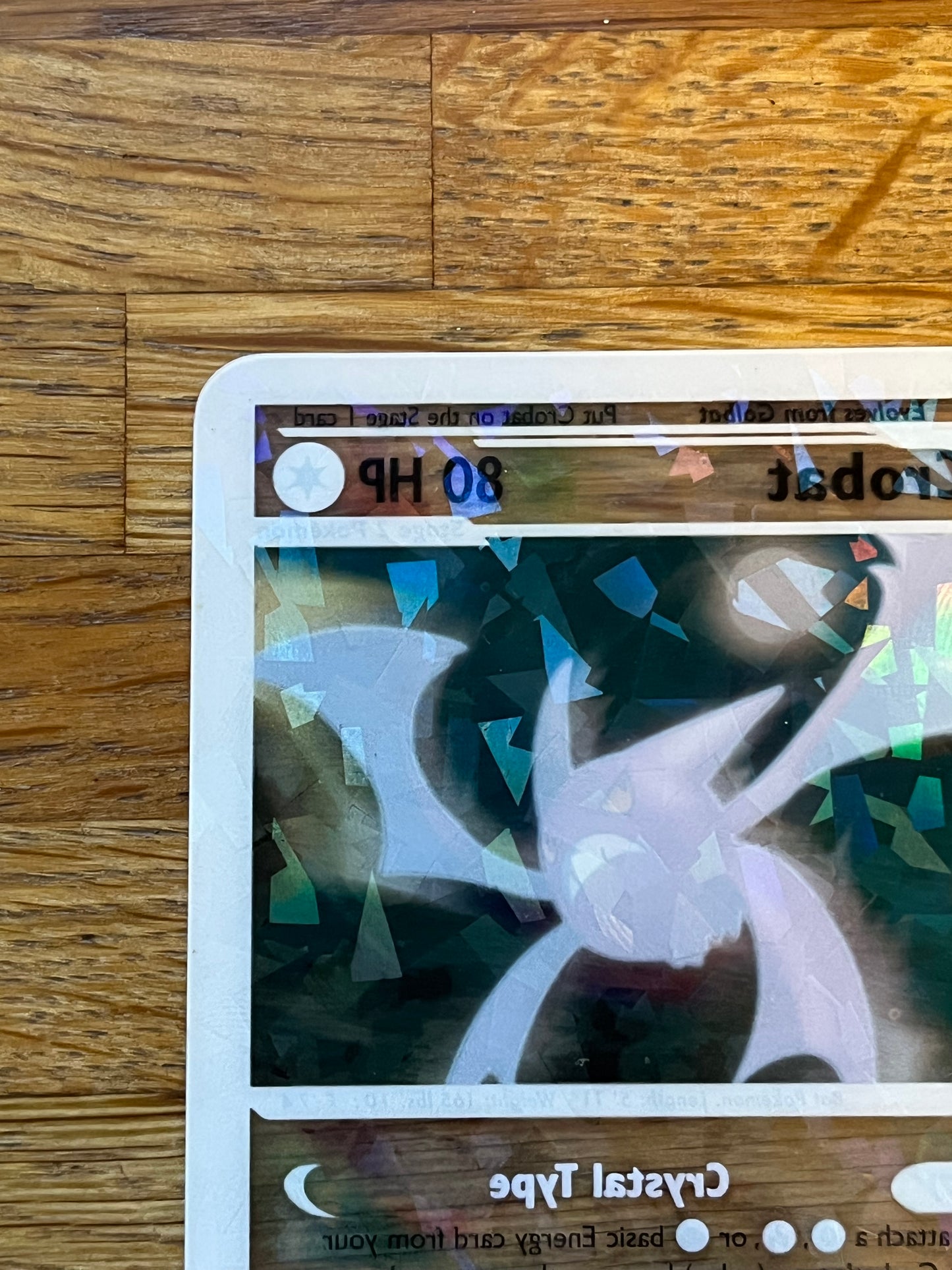 Crobat Crystal 10/12 Skyridge Box Topper Promo NM Single Pokémon Card