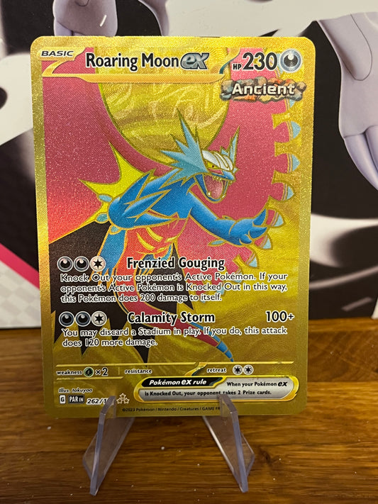 Roaring Moon EX 262/182 Hyper Rare Paradox Rift NM Single Pokémon Card