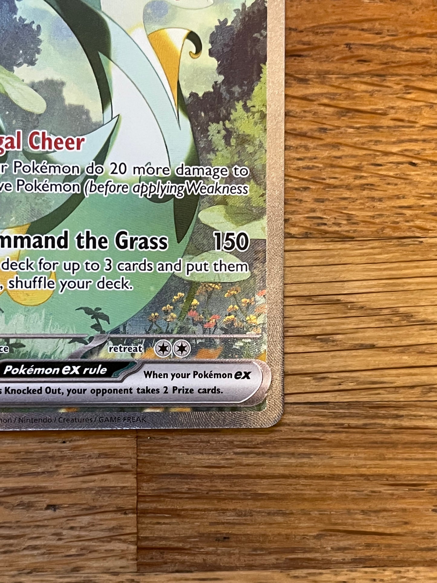 Serperior EX 164/086 Black Bolt NM Single Pokémon Card