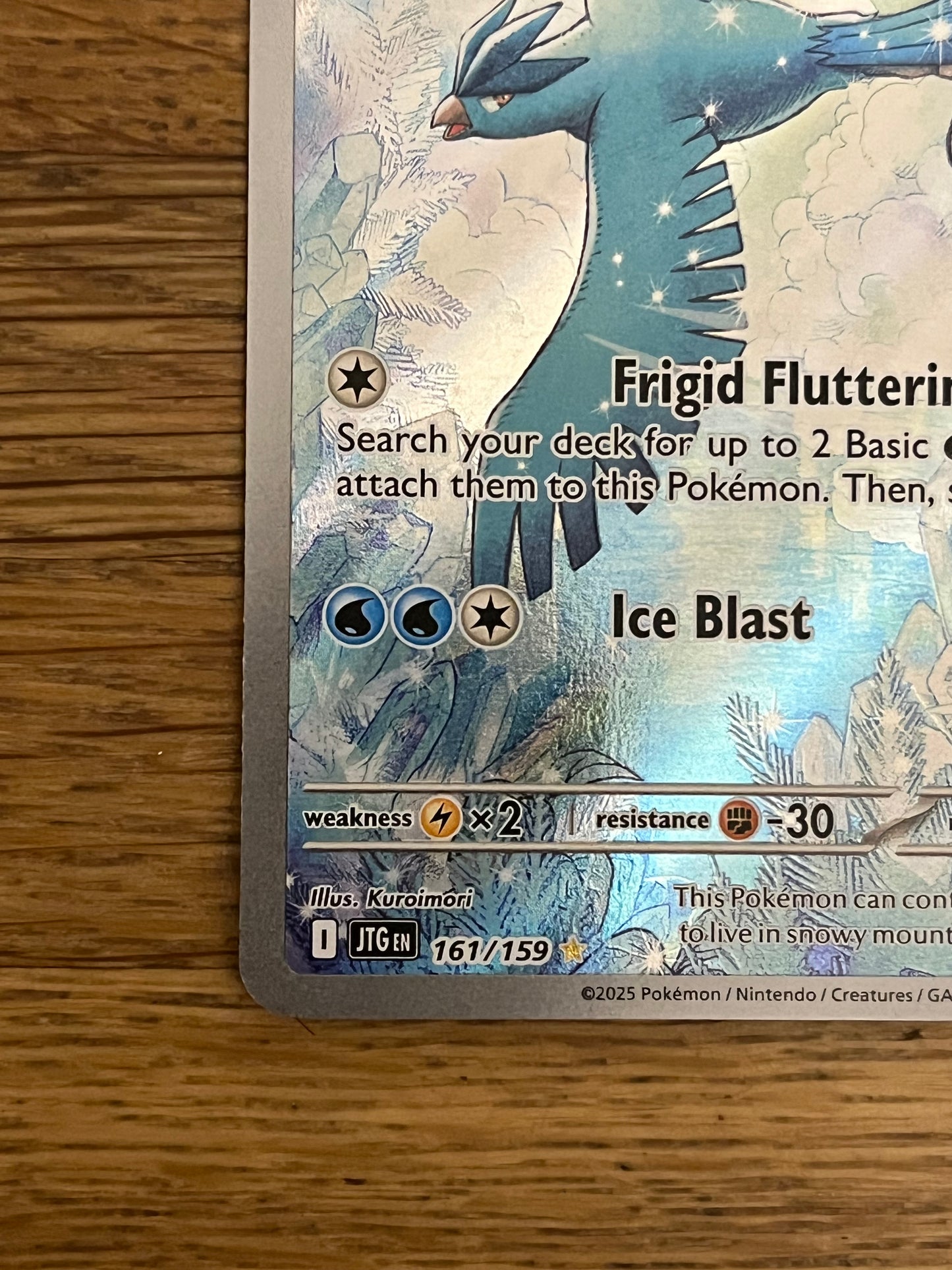 Articuno 161/159 Journey Together NM Single Pokémon Card