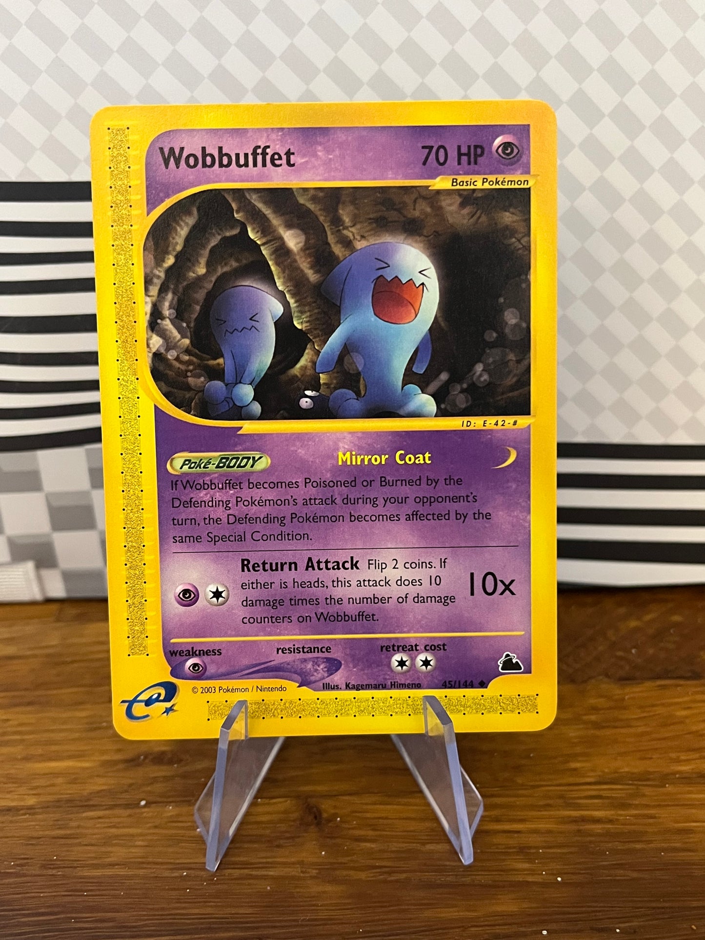 Wobbuffet 45/144 Skyridge NM Single Pokémon Card