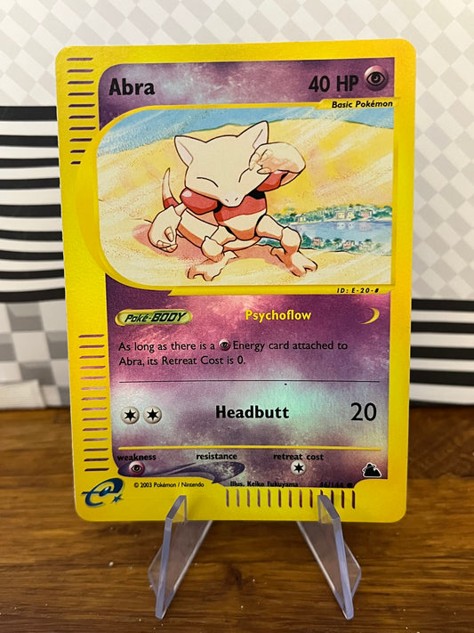 Abra 46/144 Reverse Holo Skyridge NM Single Pokémon Card