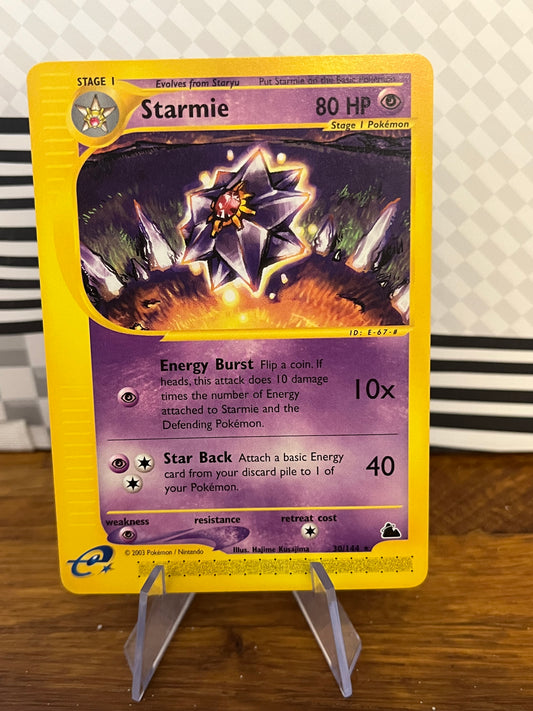 Starmie 30/144 Skyridge NM Single Pokémon Card
