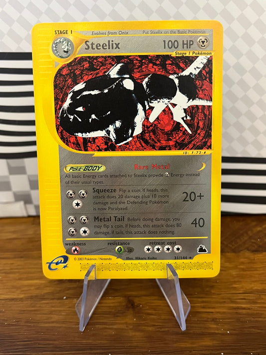 Steelix 31/144 Skyridge NM Single Pokémon Card