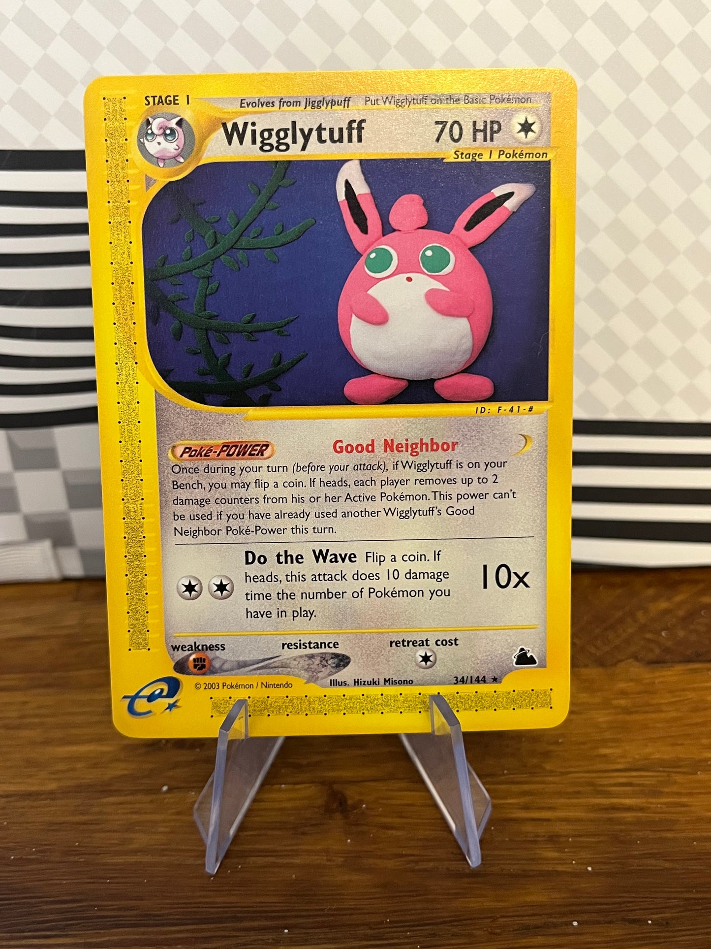 Wigglytuff 34/144 Skyridge NM Single Pokémon Card