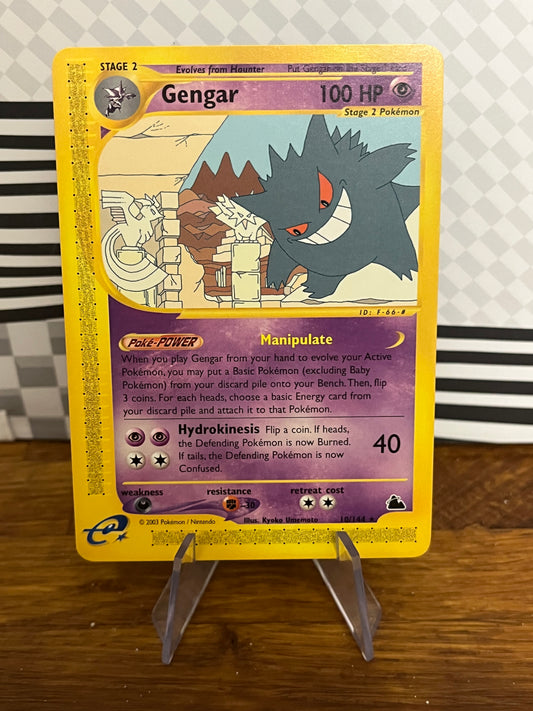 Gengar 10/144 Skyridge NM Single Pokémon Card