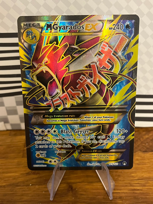 M Gyarados EX 115/122 Breakpoint NM Single Pokémon Card