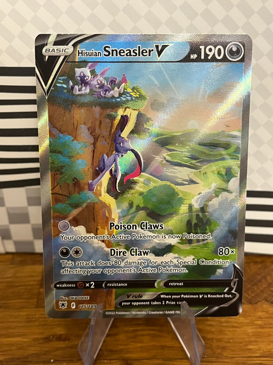 Hisuian Sneasler V 175/189 Astral Radiance NM Single Pokémon Card