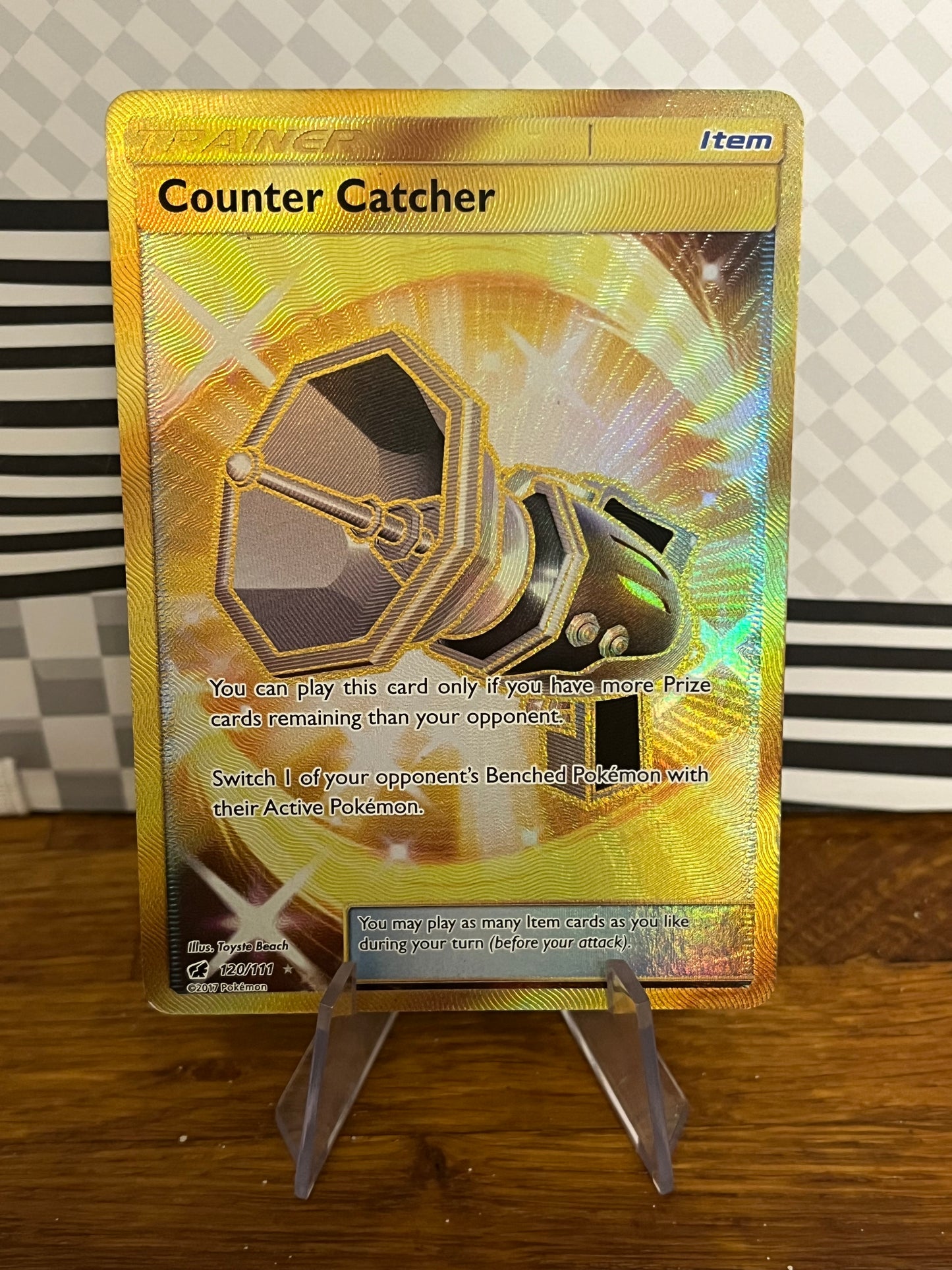 Counter Catcher  120/111 Crimson Invasion NM Single Pokémon Card