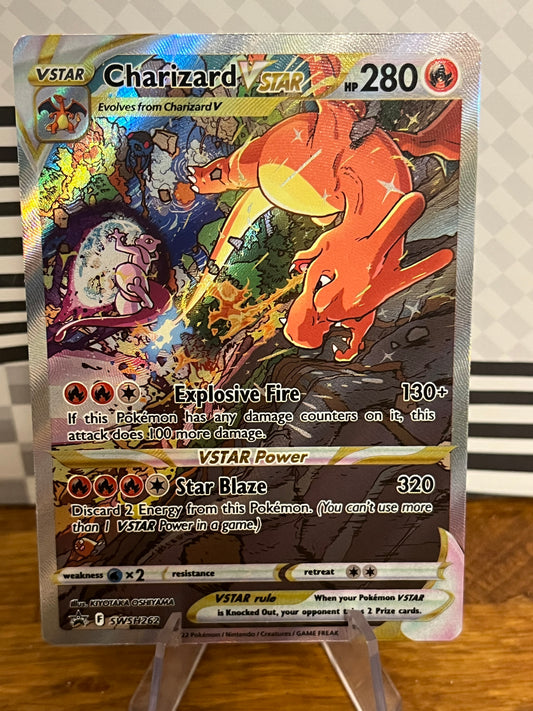 Charizard Vstar SWSH262 Black Star Promo NM Single Pokémon Card