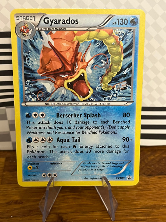 Gyarados XY109 Black Star Promo NM Single Pokémon Card