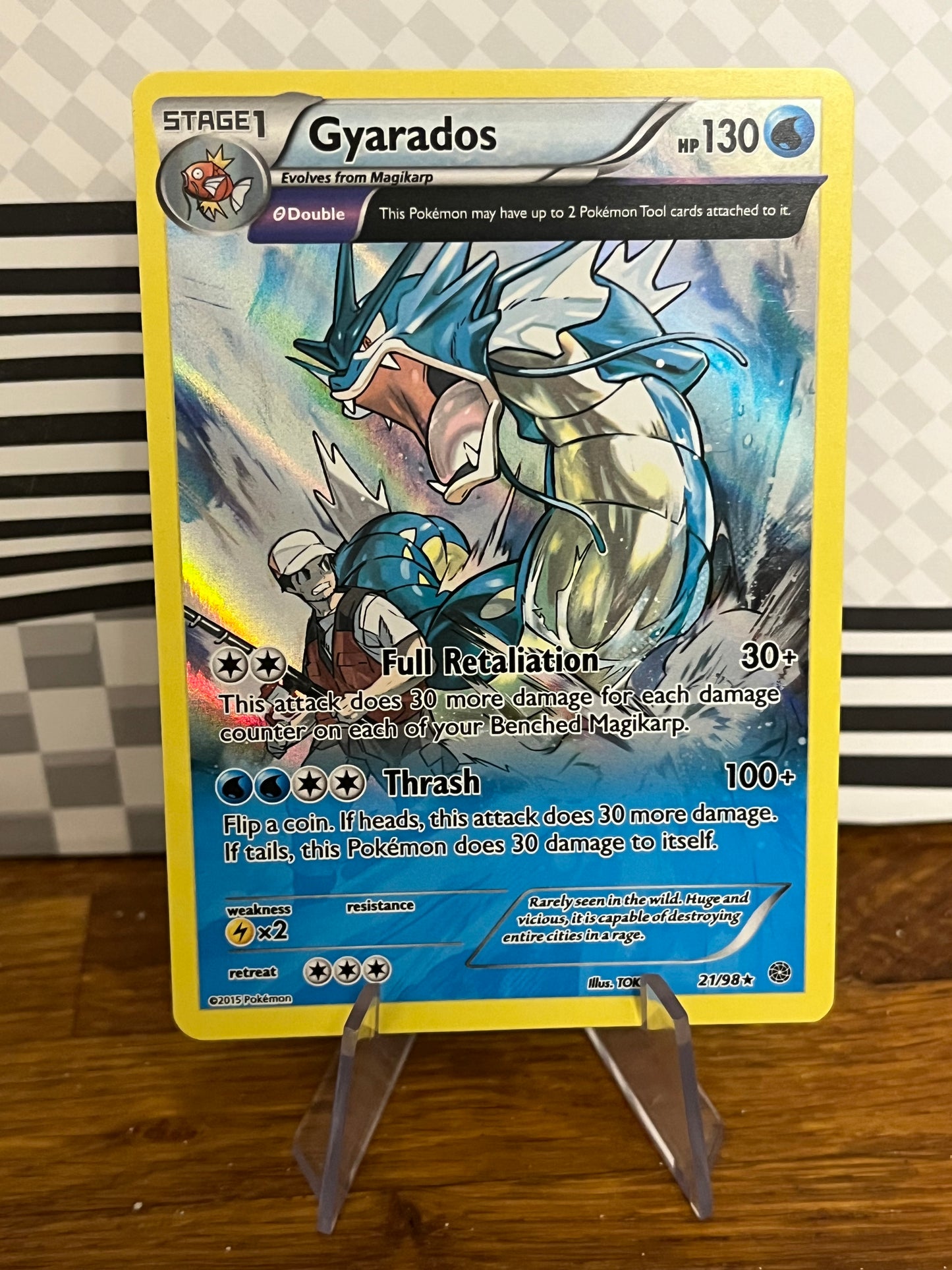 Gyarados 21/98 Ancient Origins NM Single Pokémon Card