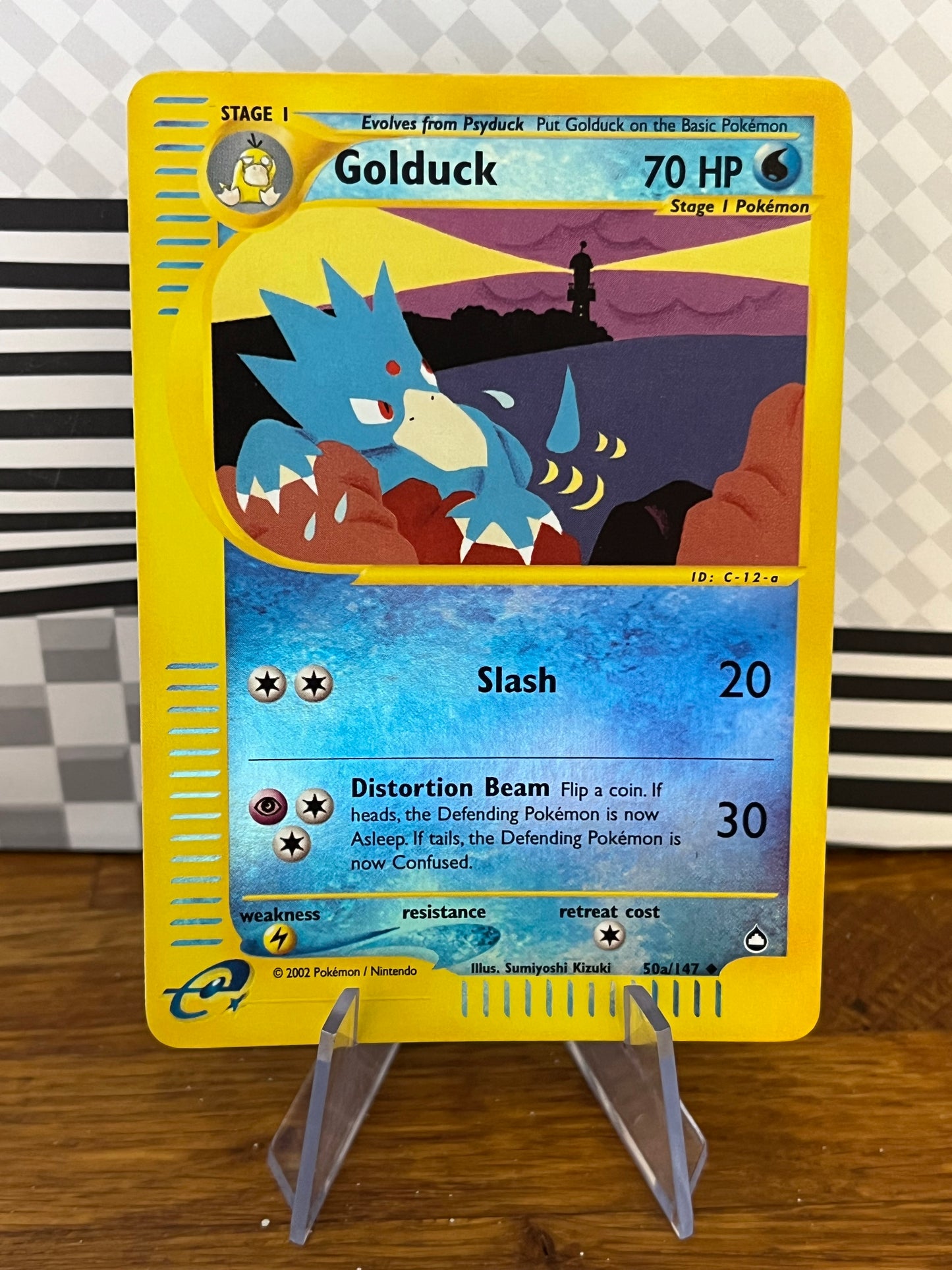 Golduck 50a/147 Reverse Holo Aquapolis NM Single Pokémon Card