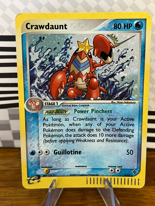 Crawdaunt 3/97 Holo Dragon NM Single Pokémon Card