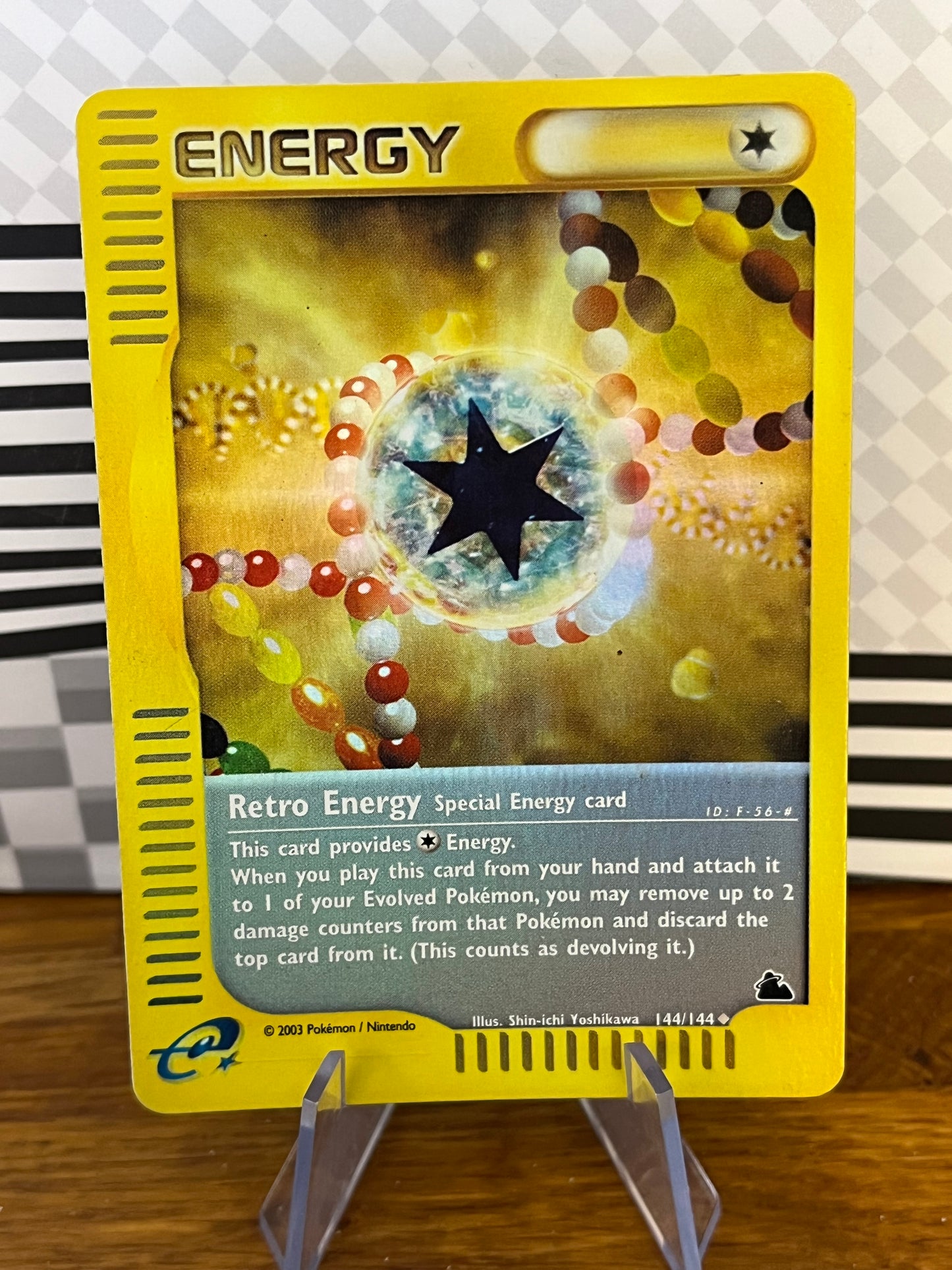 Retro Energy 144/144 Reverse Holo Skyridge NM Single Pokémon Card