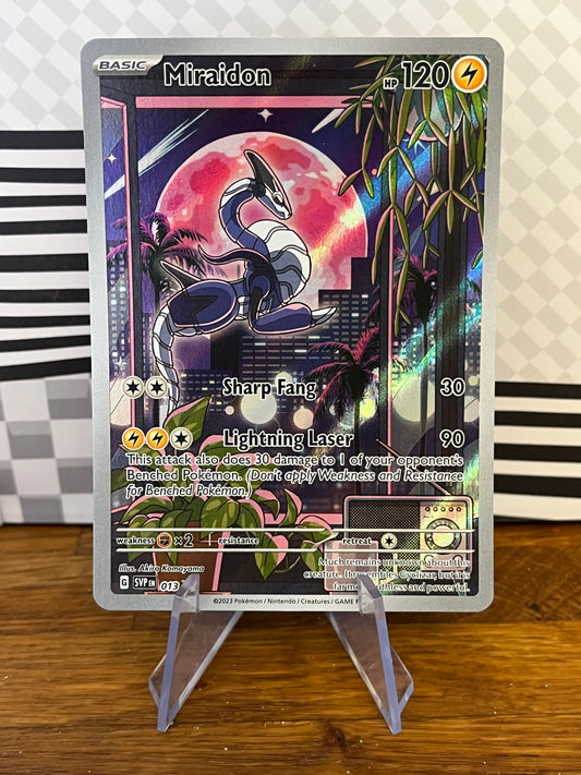 Miraidon 013 Black Star Promo NM Single Pokémon Card
