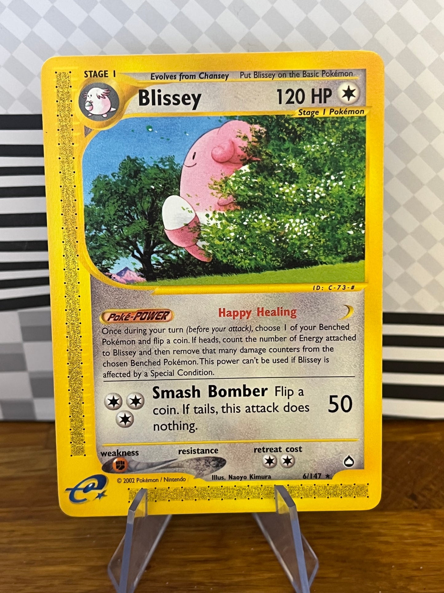 Blissey 6/147 Aquapolis NM Single Pokémon Card