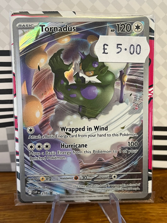 Tornadus 210 Black Star Promo Sealed NM Single Pokémon Card