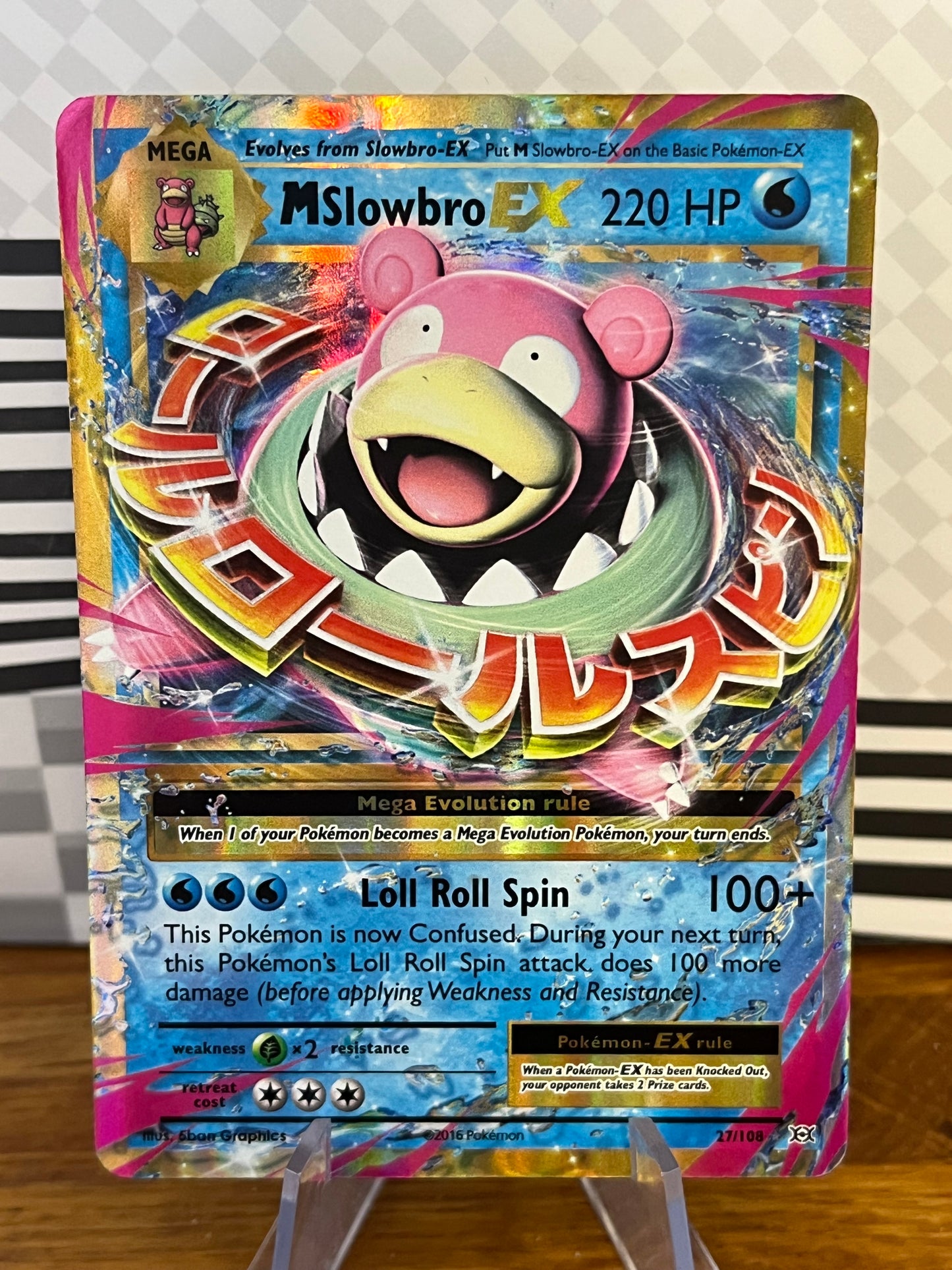 MSlowbro EX 27/108 Evolutions NM Single Pokémon Card