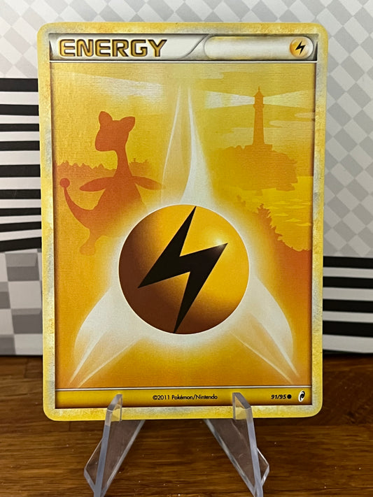 Lightning Energy 91/95 Call of Legends NM Single Pokémon Card
